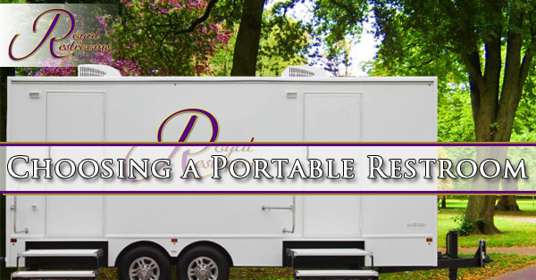 Choosing a Portable Restroom