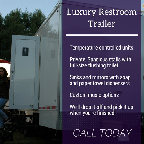 Luxury Restroom Trailer